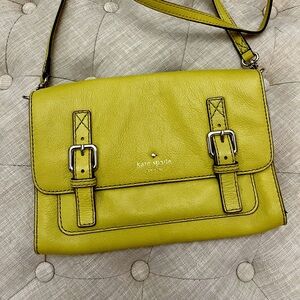 Kate Spade crossbody yellow bag